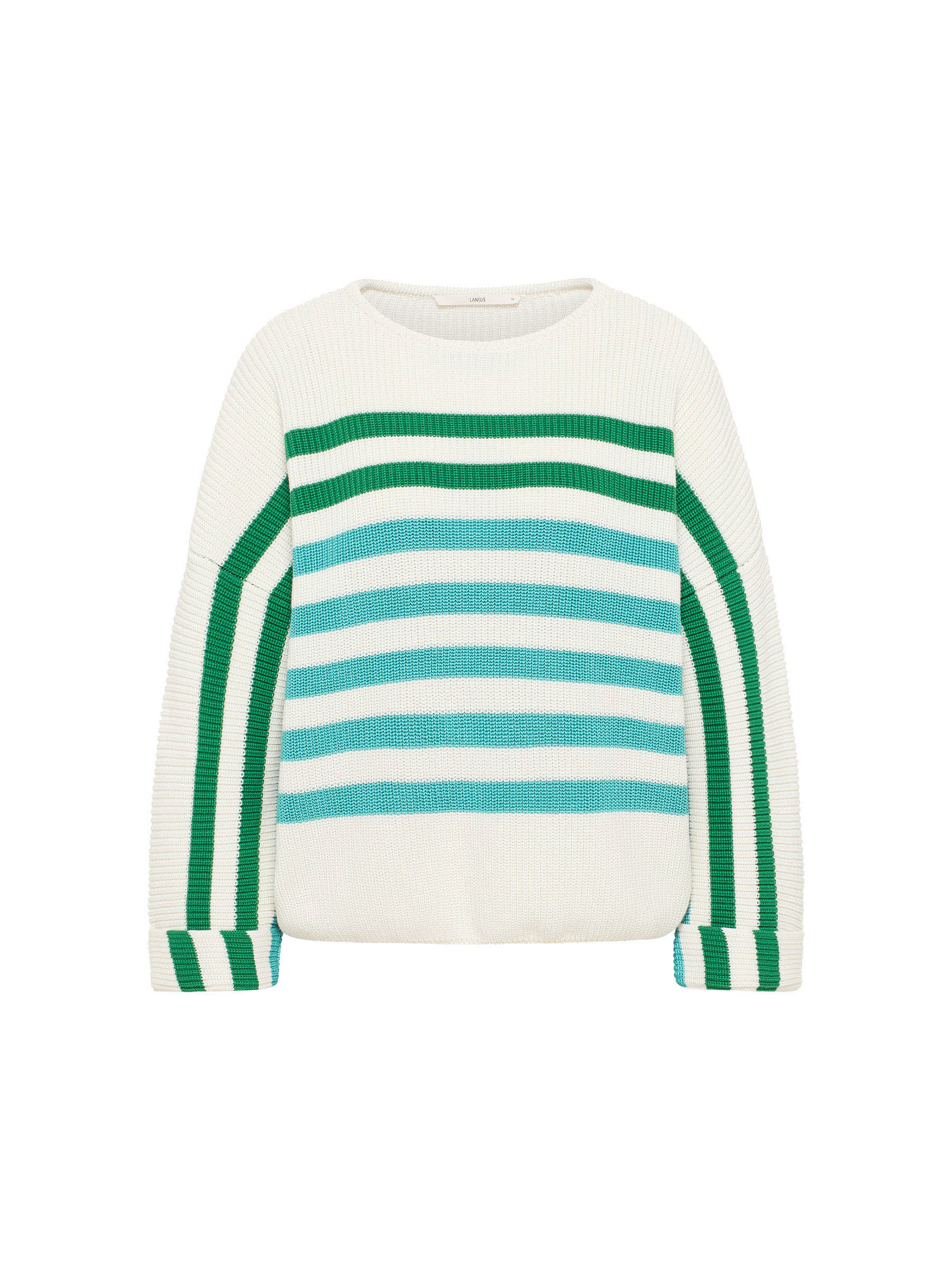 Striped sweater (GOTS)