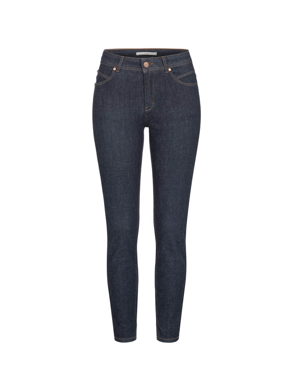 High-waist jeans (GOTS)