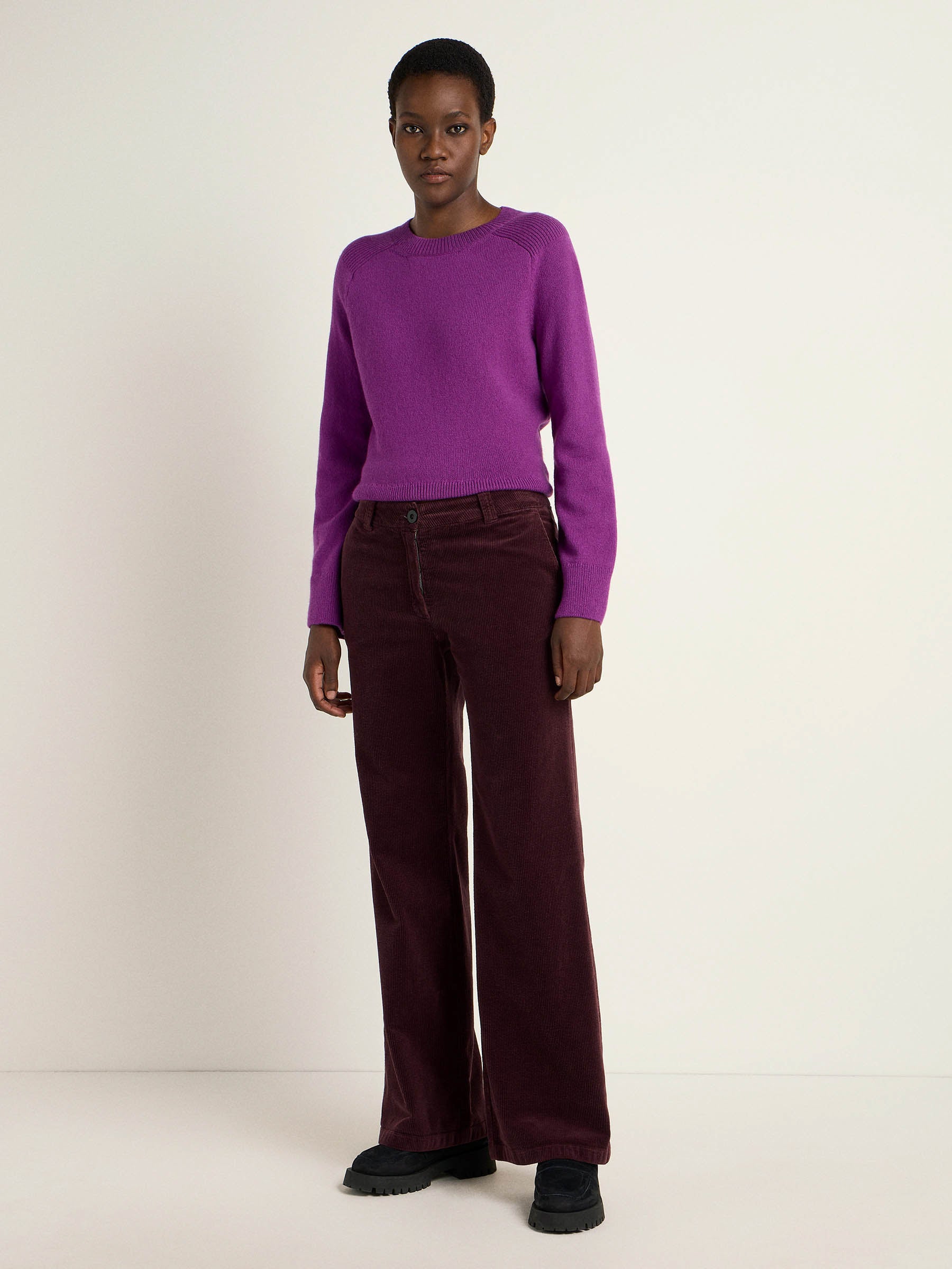 Corduroy Marlene trousers (GOTS)