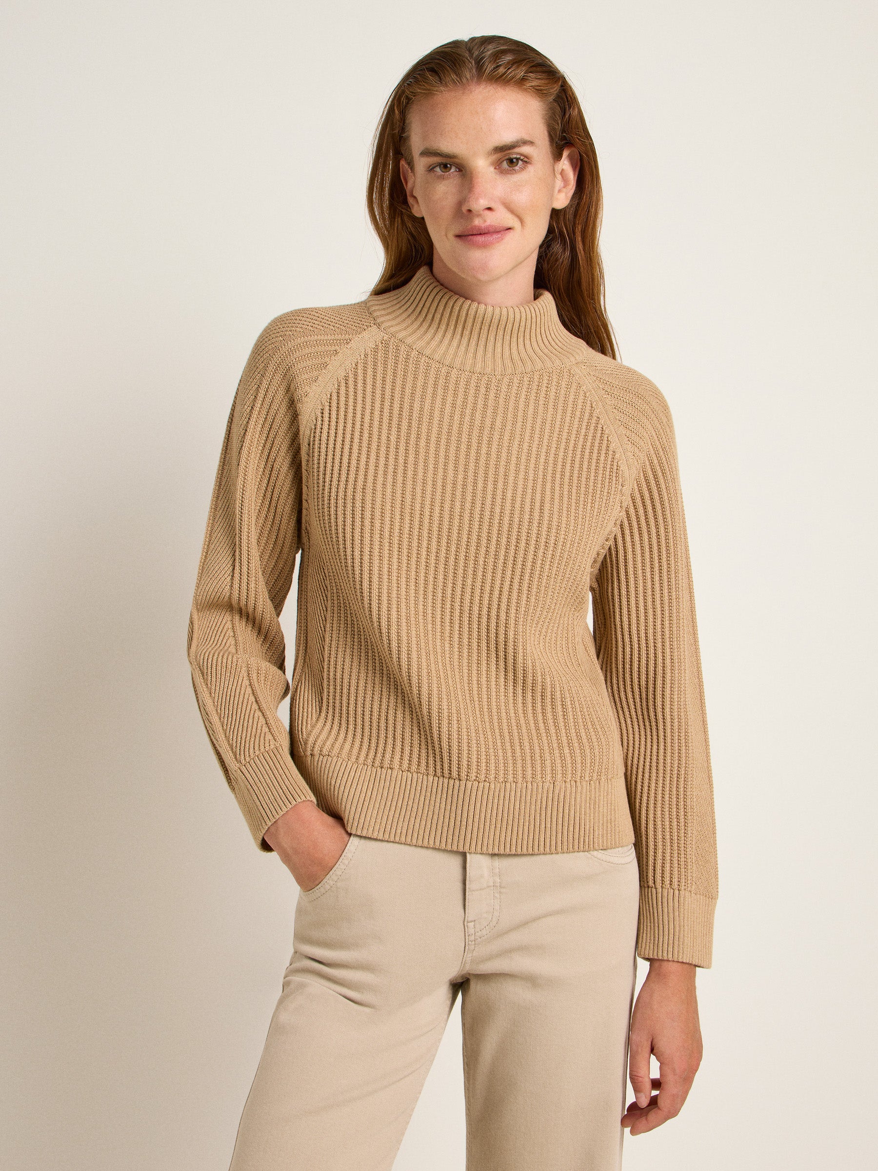 Grobstrick Pullover (GOTS)