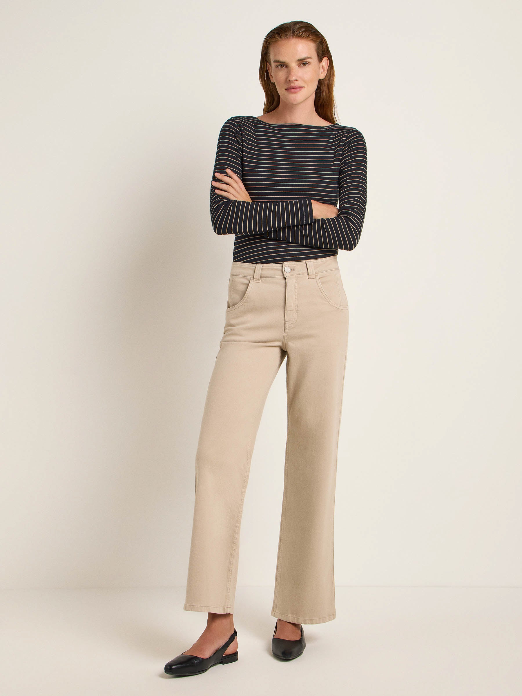 Wide leg trousers (GOTS)