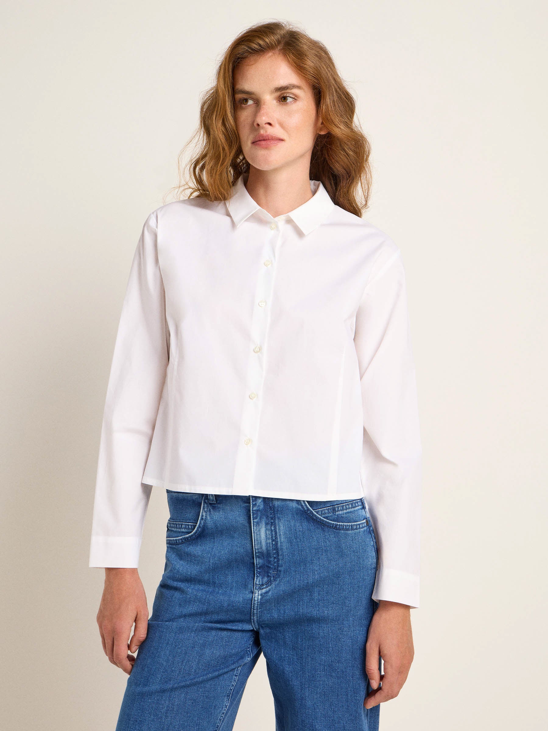 Cropped blouse