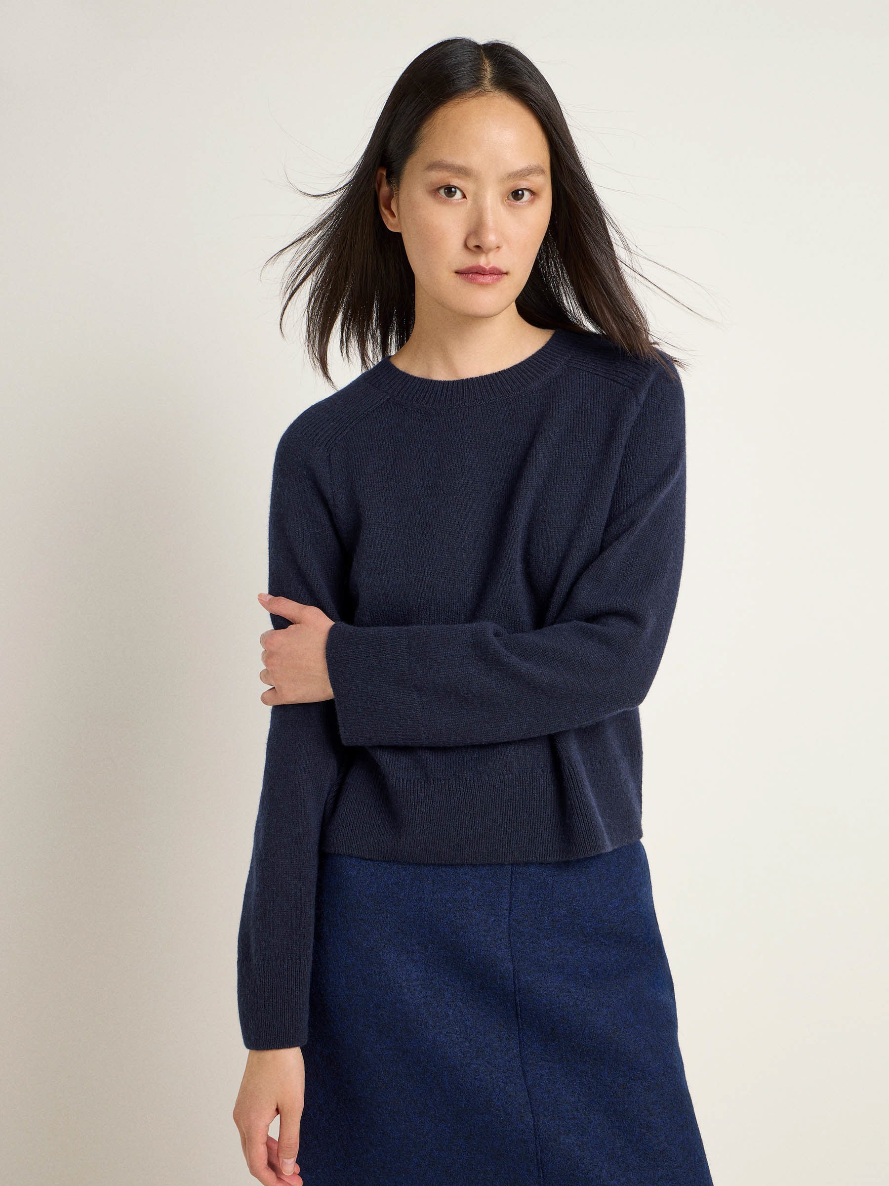 Cropped Pullover (GOTS)