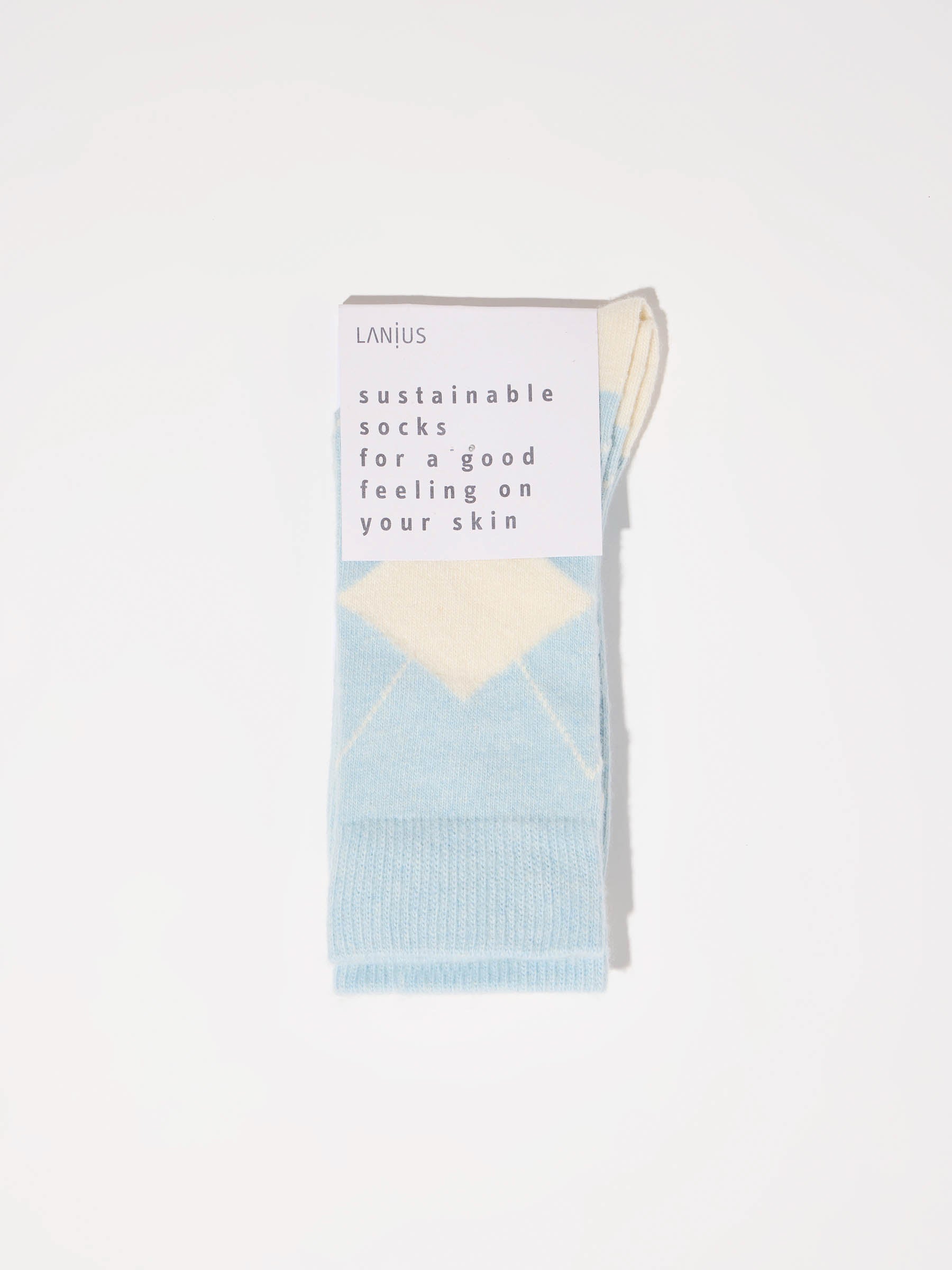 Socks with diamonds (GOTS)