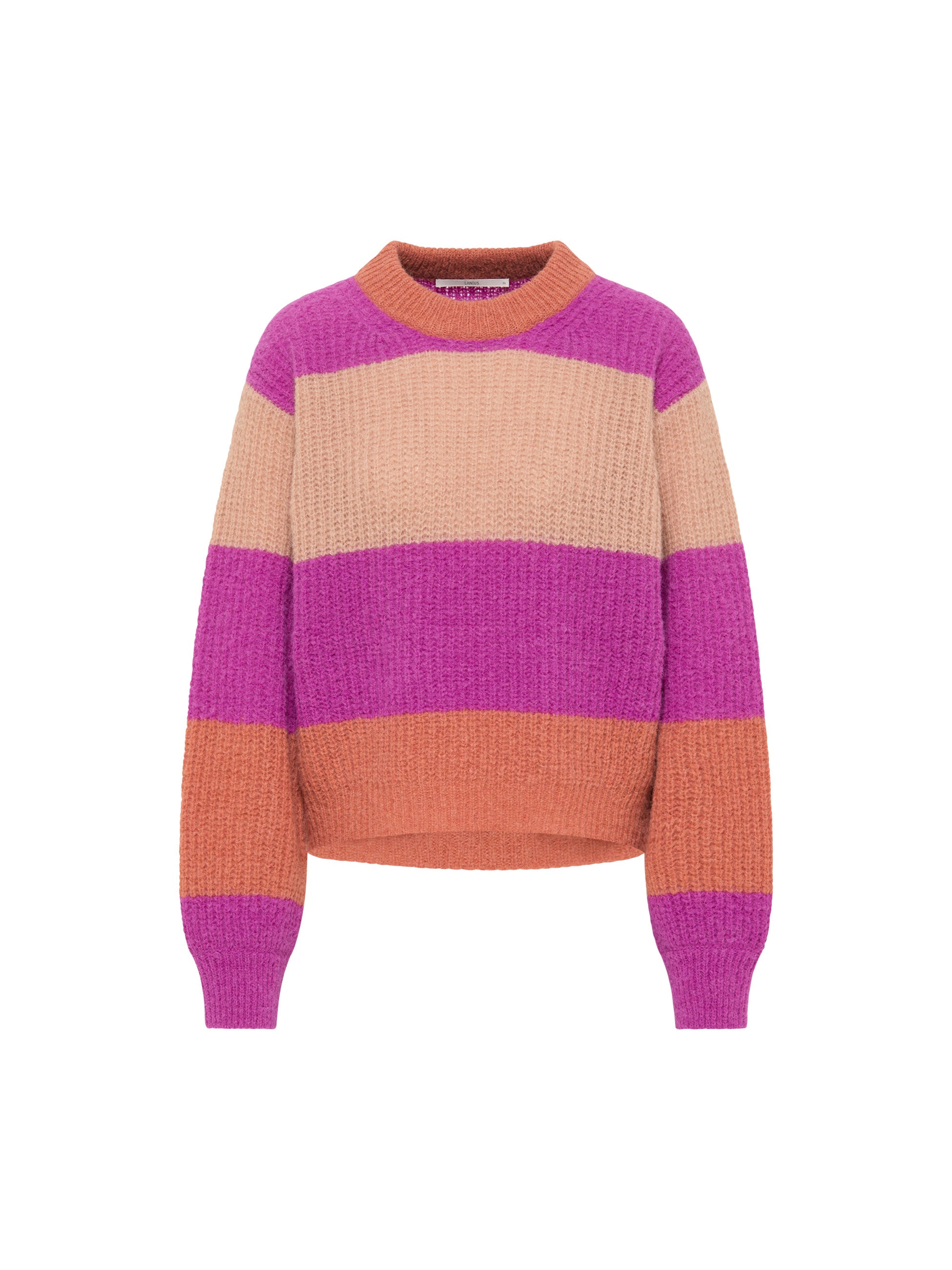 Block stripe sweater