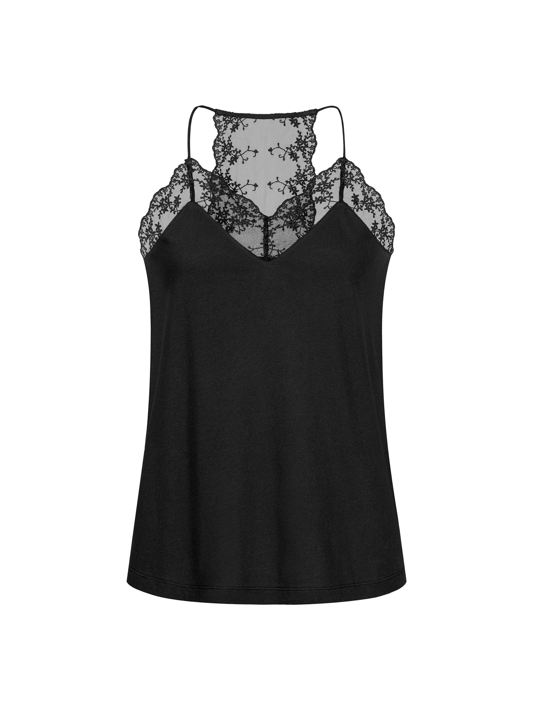 Top with lace (GOTS)