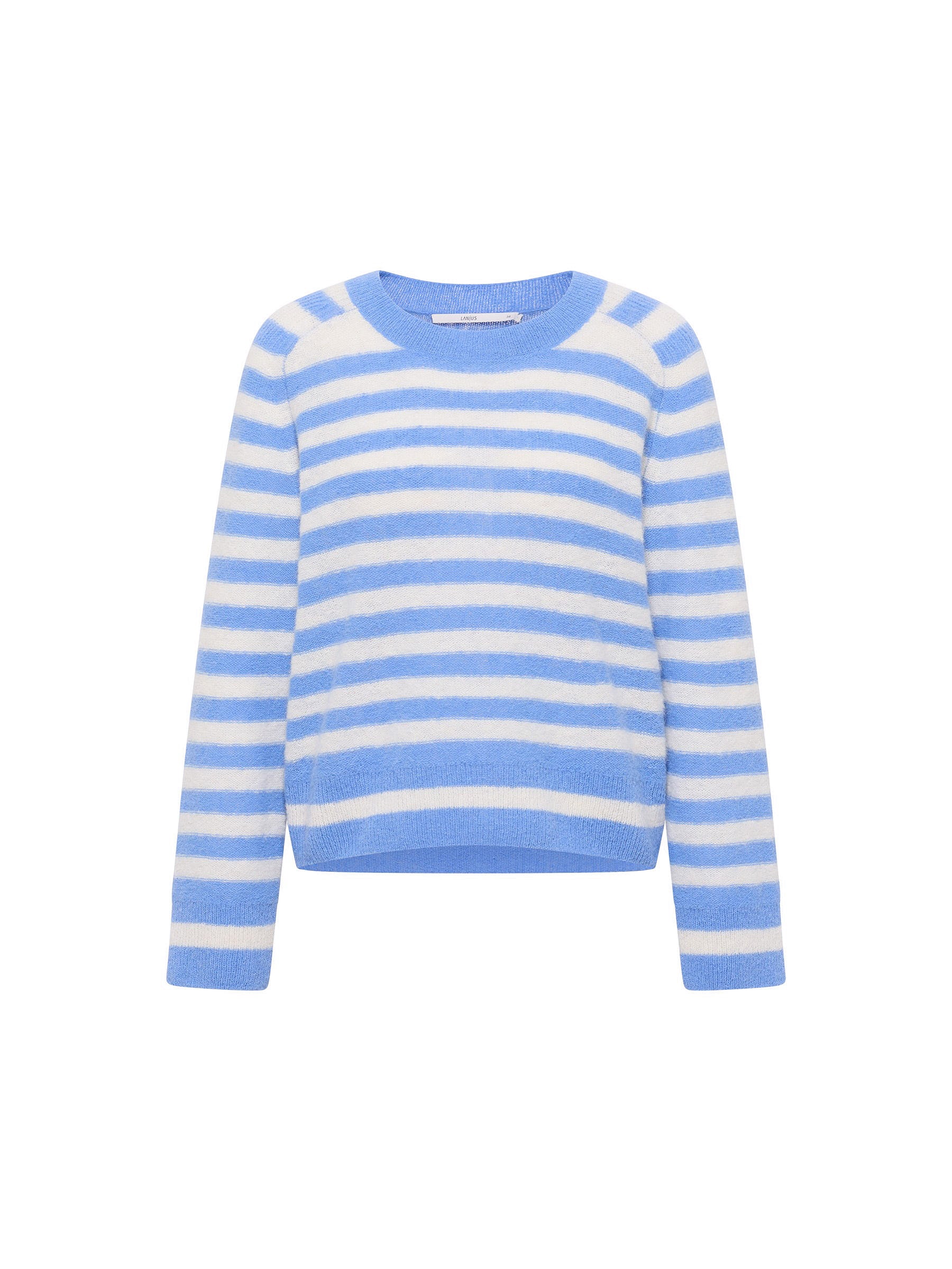 striped sweater made of alpaca wool