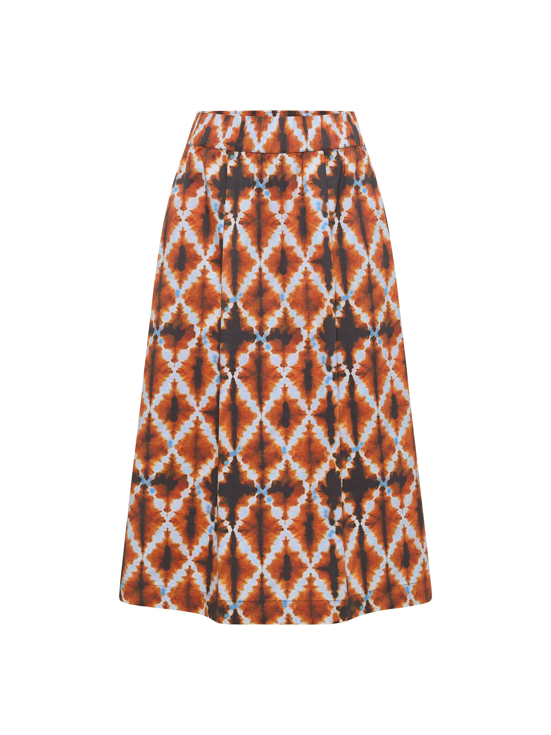 midi skirt with elastic waistband (GOTS)