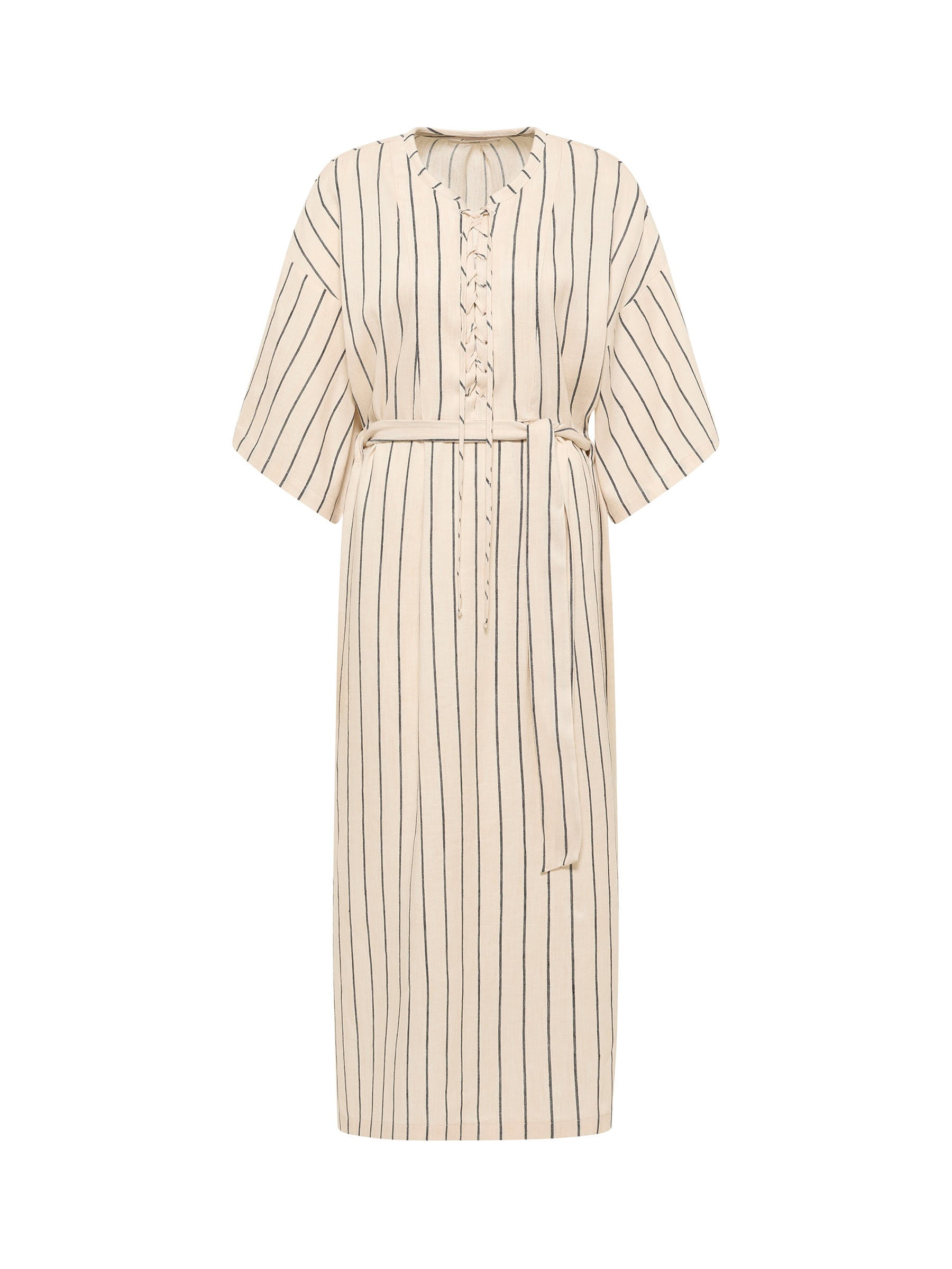 striped kaftan dress (OCS)