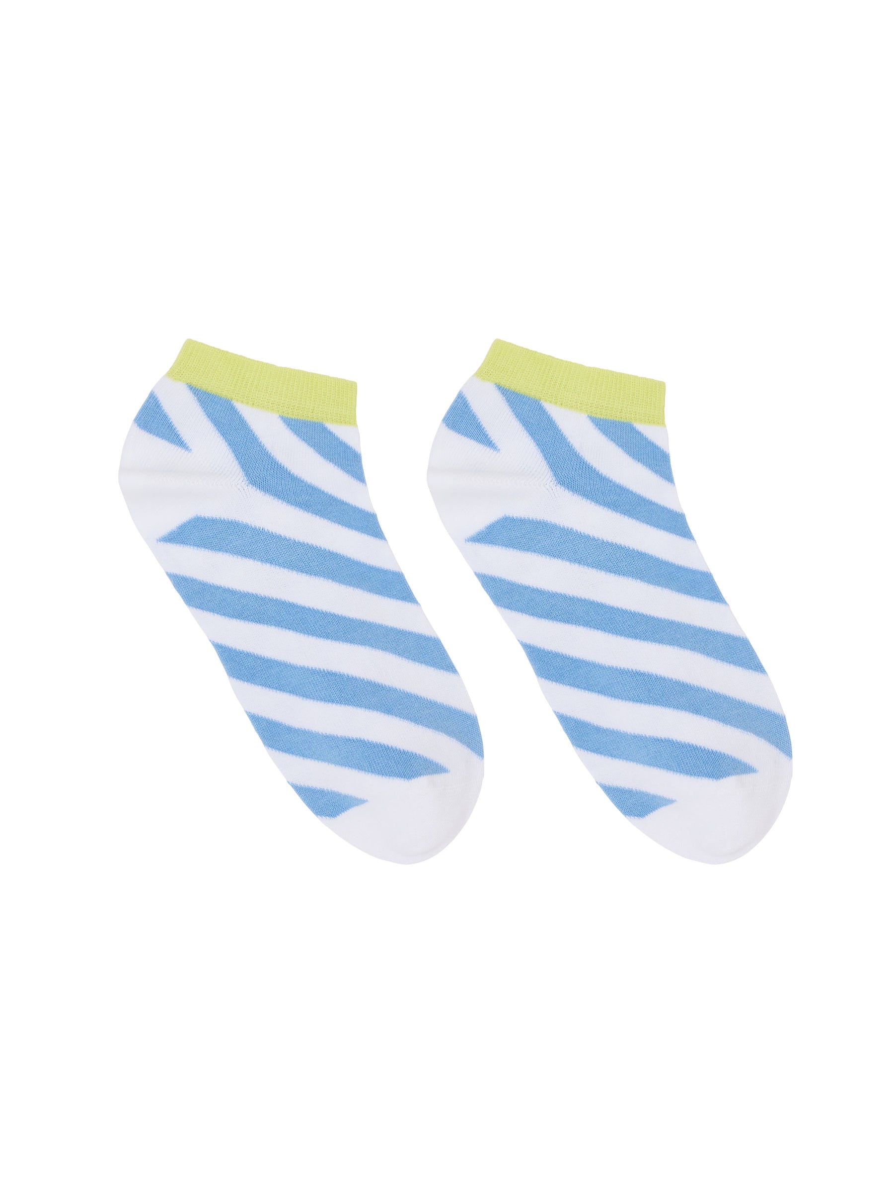 Sneaker Socken Blockstreifen (GOTS)