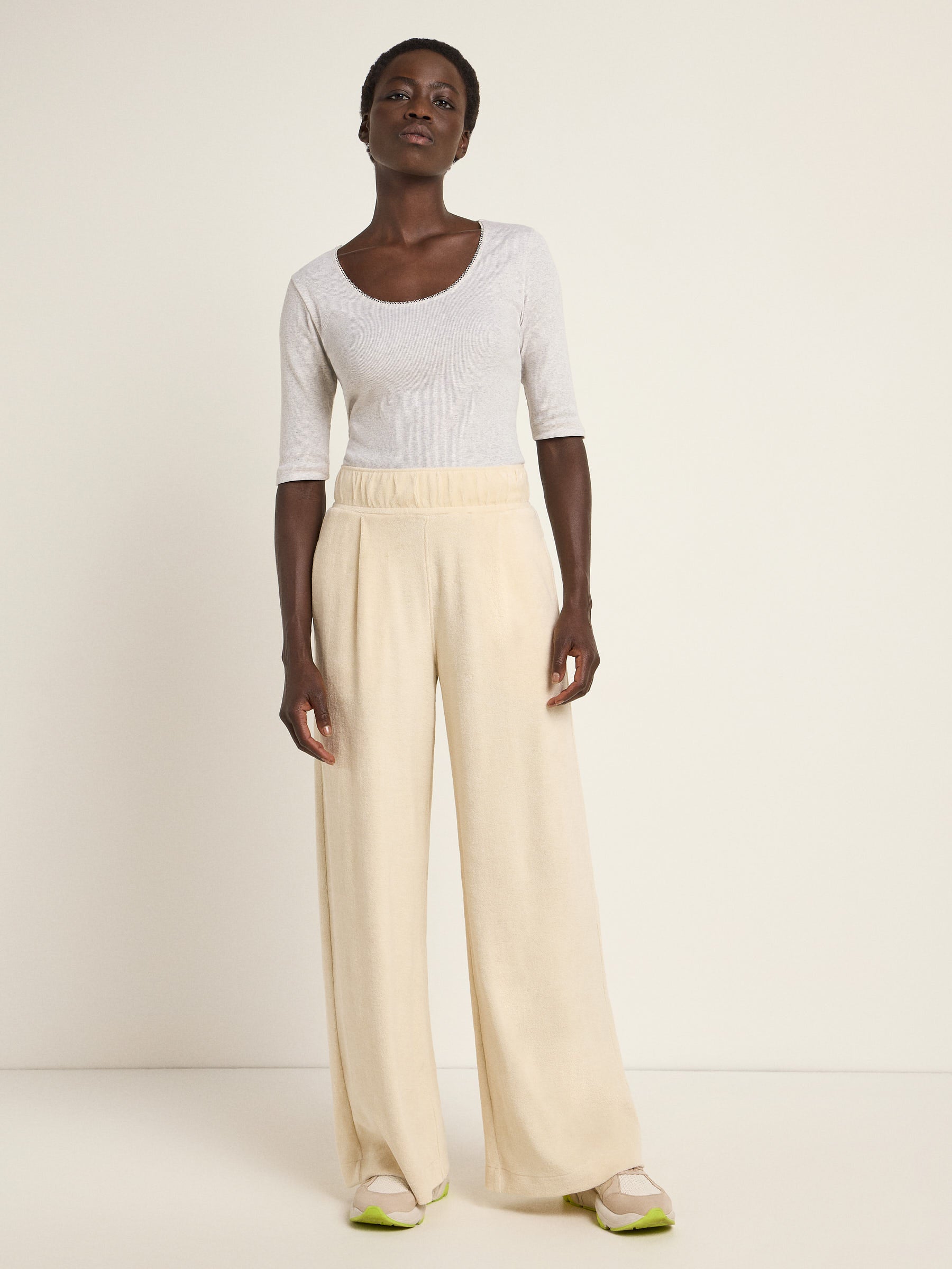 Wide leg trousers (GOTS)