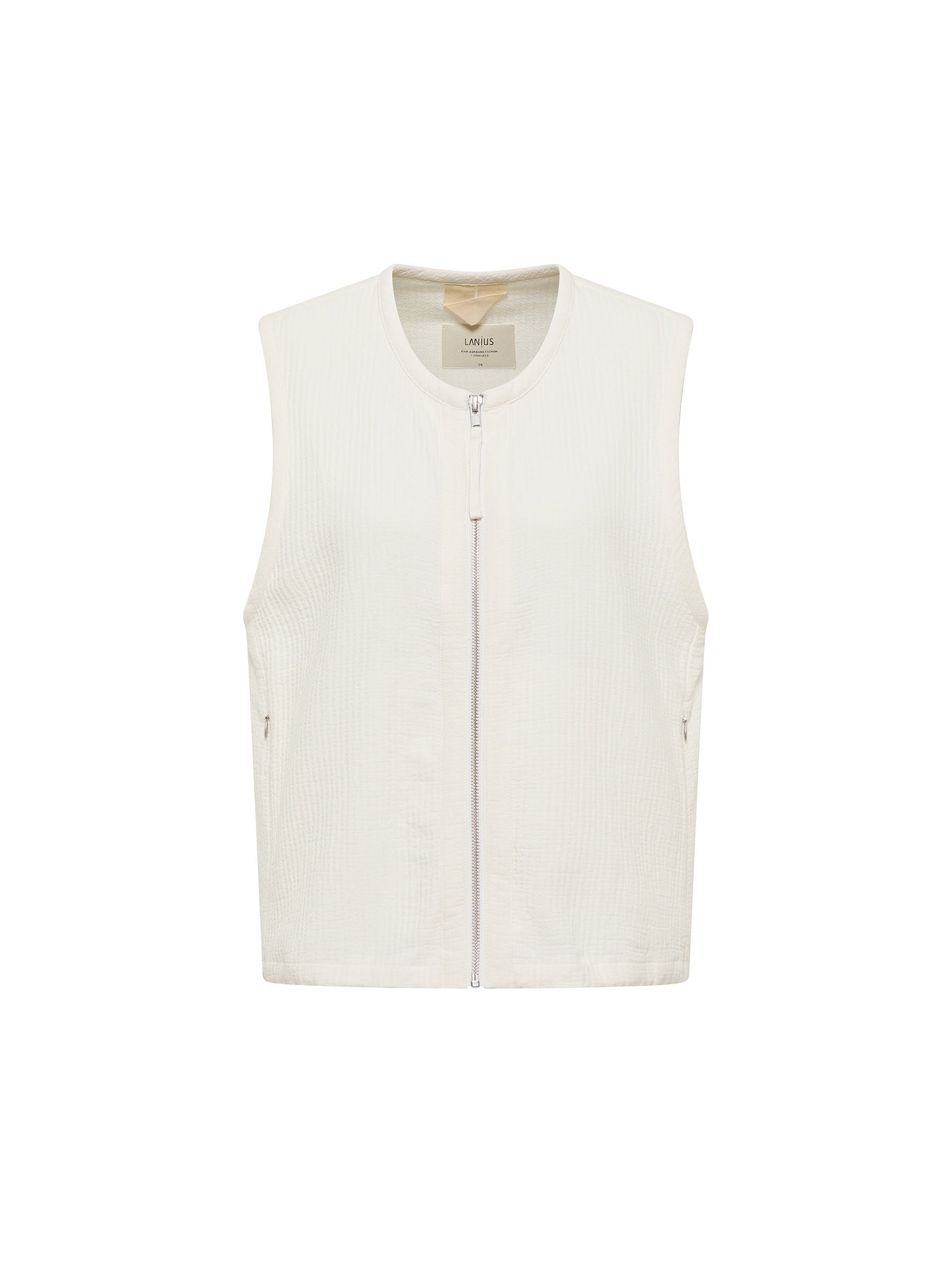 vest (OCS) made of organic cotton