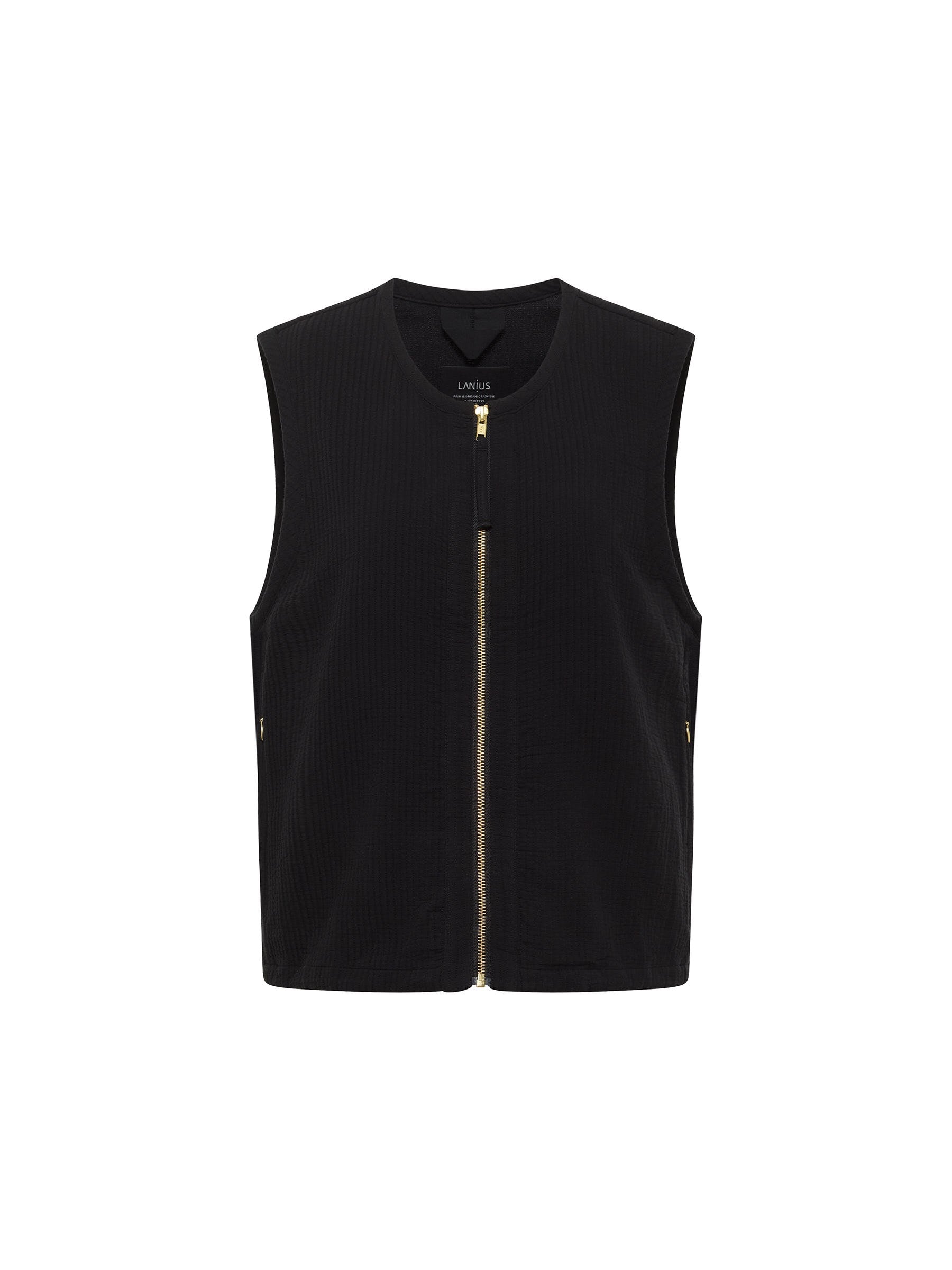 vest (OCS) made of organic cotton