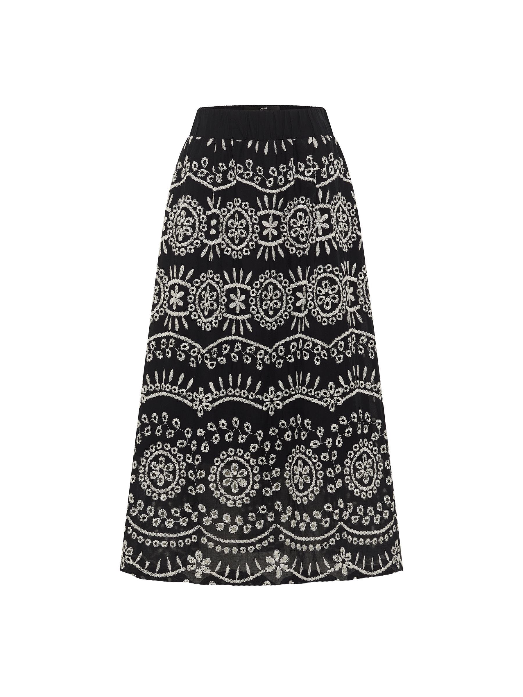 Maxi skirt (OCS) with embroidery