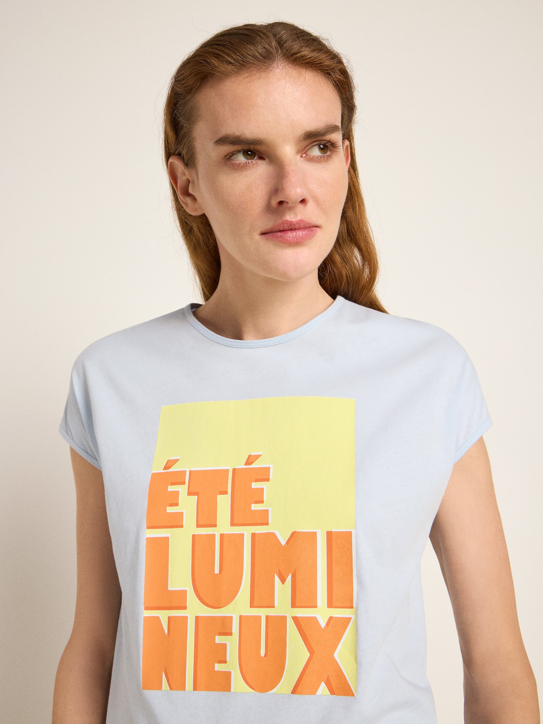 Statement shirt "ÉTÉ" (GOTS)