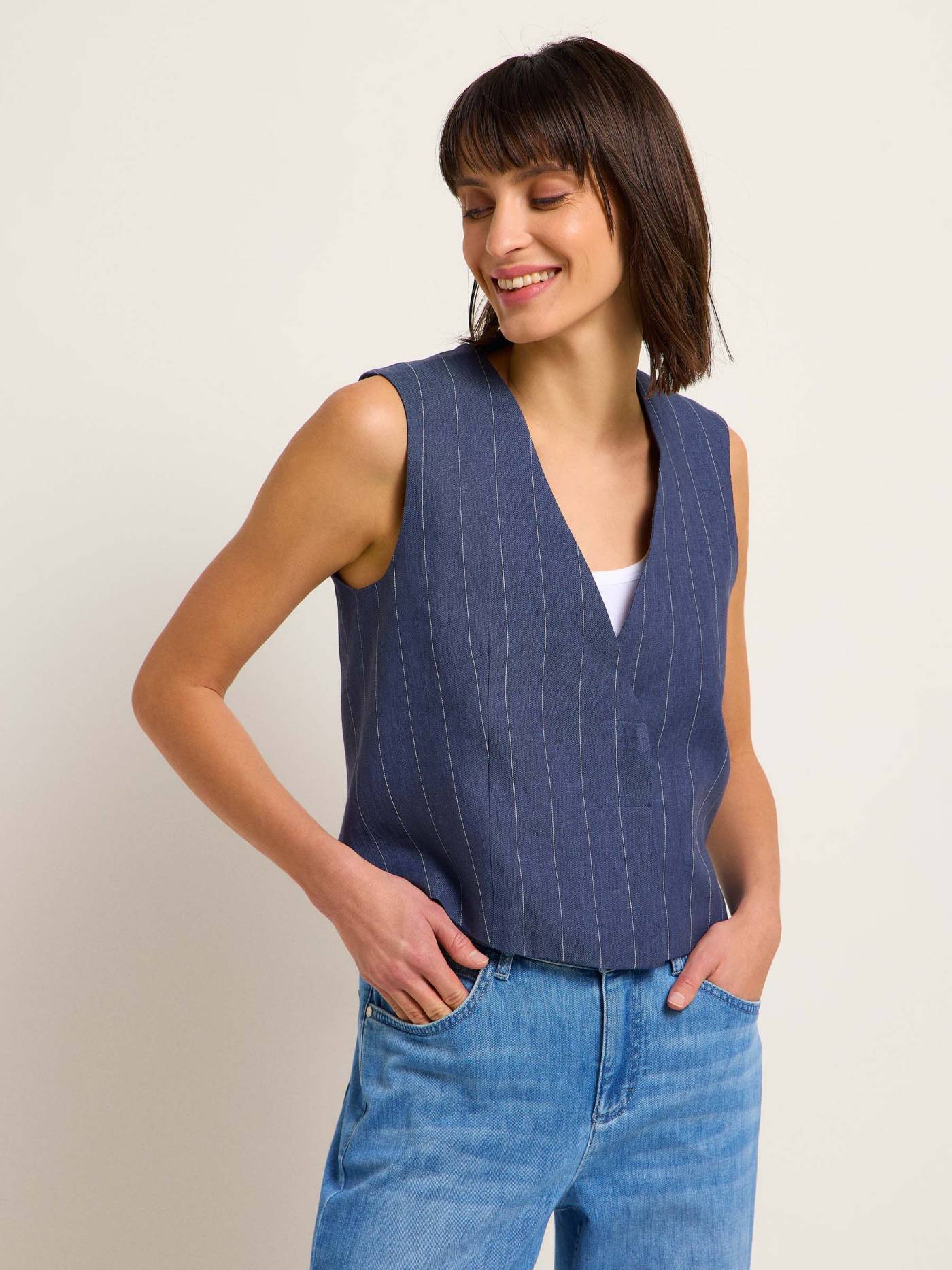 Striped vest from LANIUS