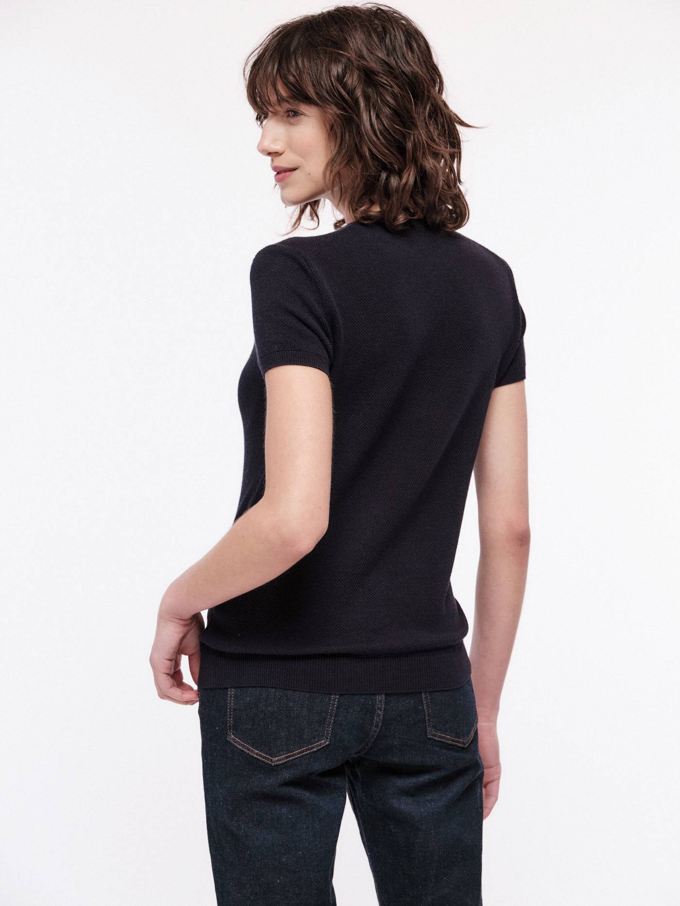 Short sleeved sweater from LANIUS