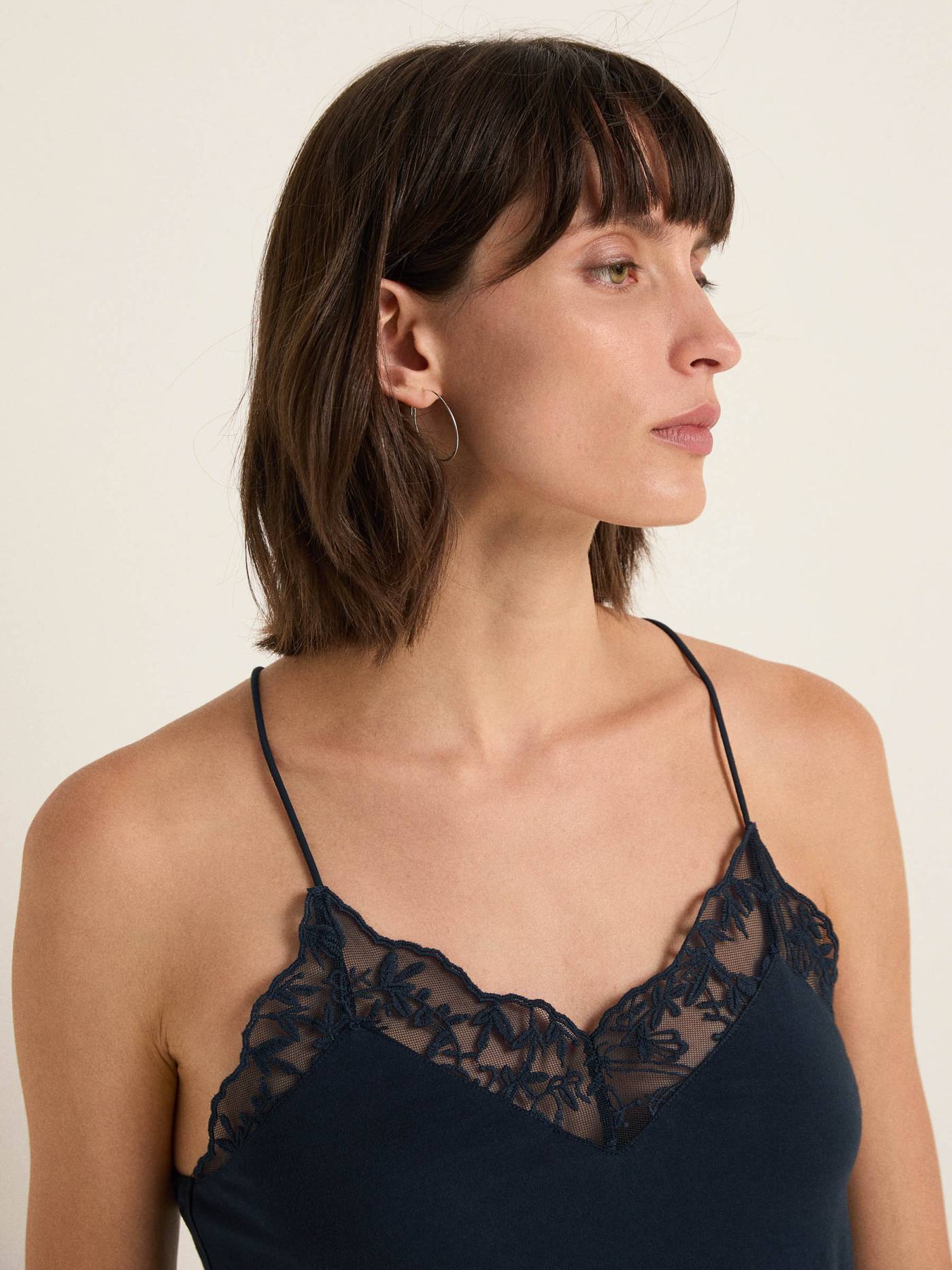Top with lace from LANIUS