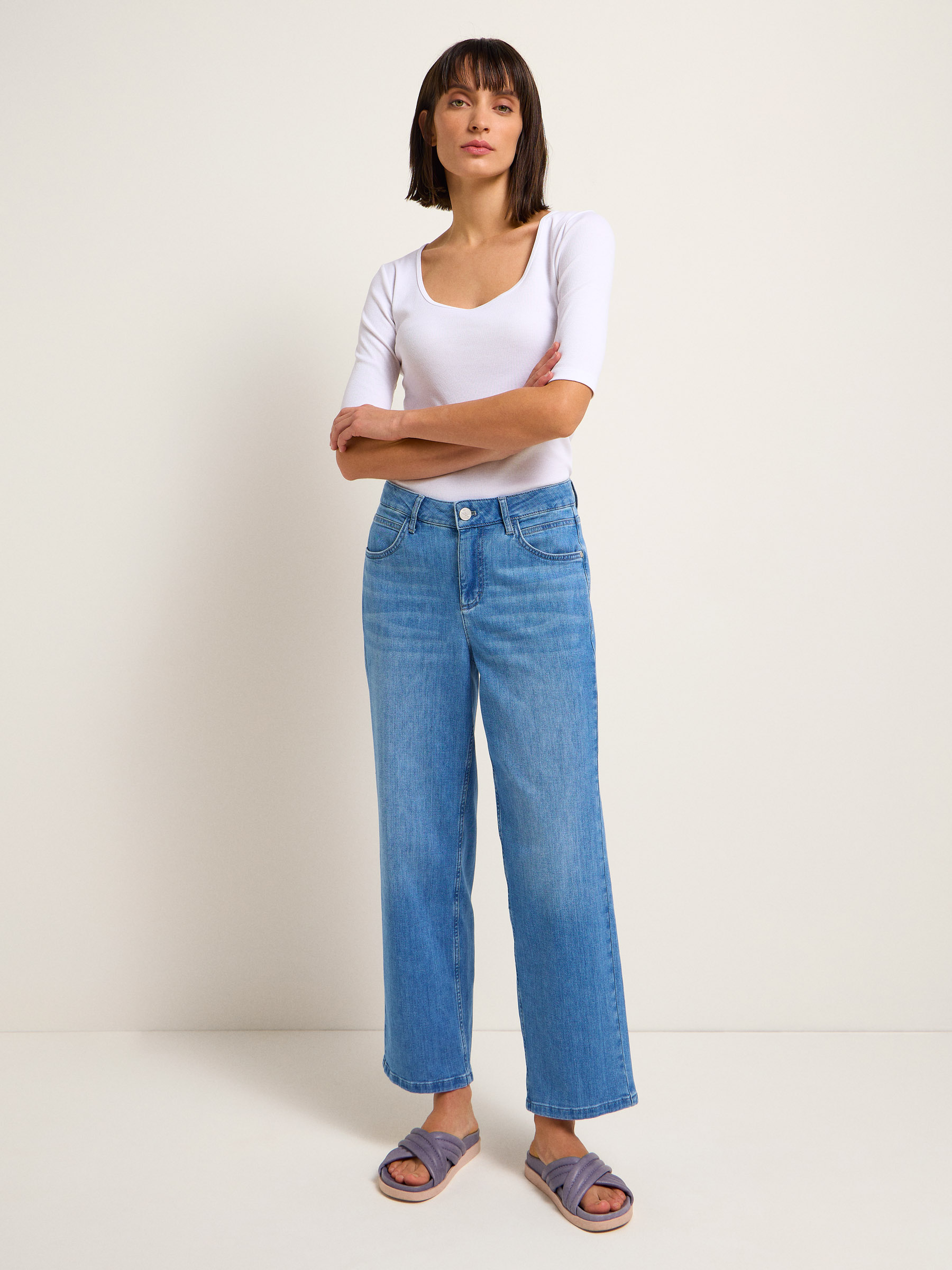 Relaxed Jeans aus Bio-Baumwolle | LANIUS | GOTS