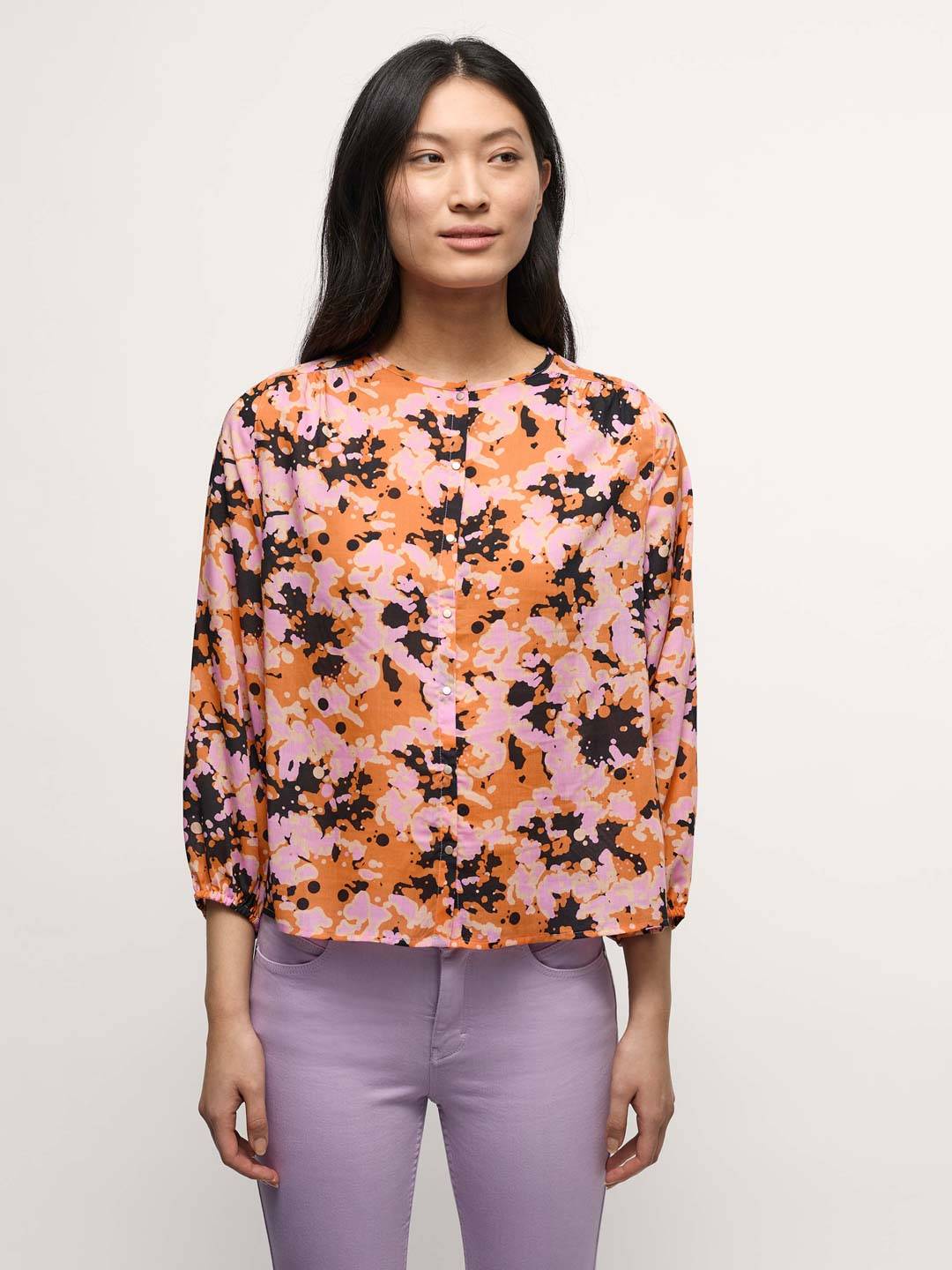Blouse Print Powerful Bloom from LANIUS